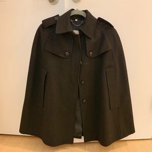 burberry cape coat